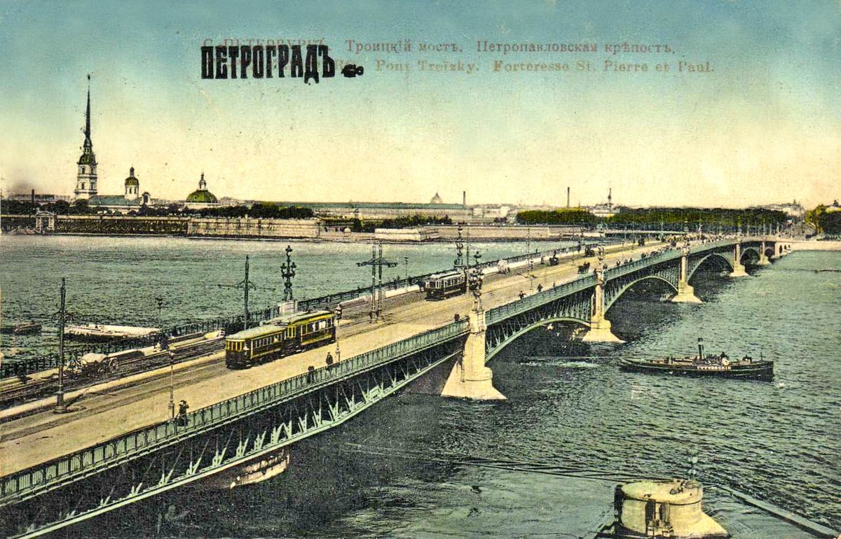 Санкт-Петербург — Исторические фотографии трамвайных вагонов