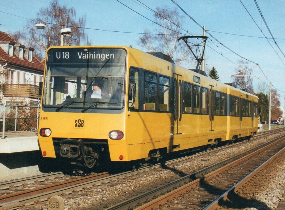 Штутгарт, Duewag DT8.6 № 3165