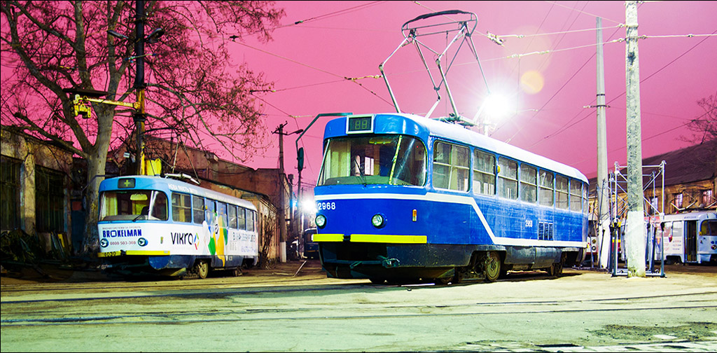 Одесса, Tatra T3R.P № 2968