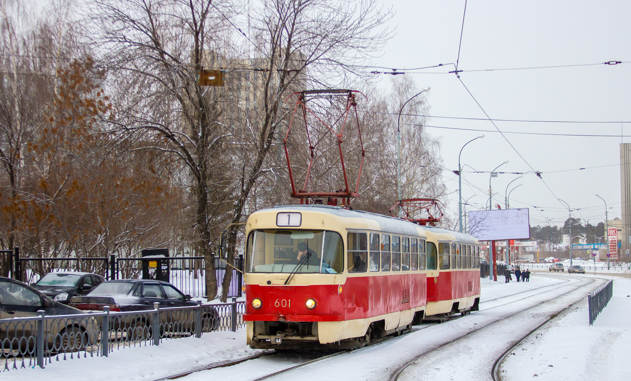 Екатеринбург, Tatra T3SU № 601
