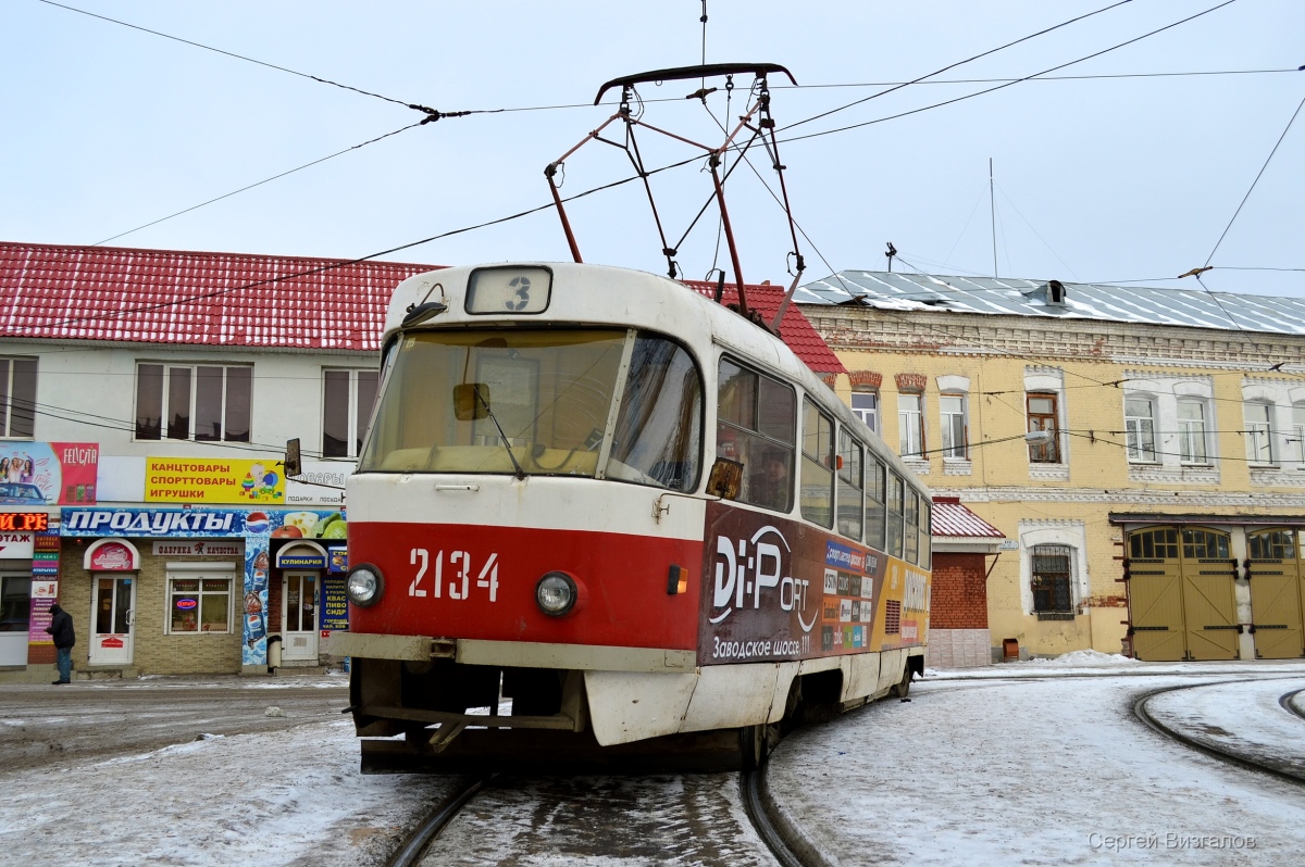 Самара, Tatra T3SU № 2134