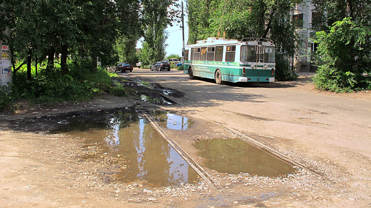 Voronezh, ZiU-682G-016.02 # 310; Voronezh — The remnants of Voronezh tramway