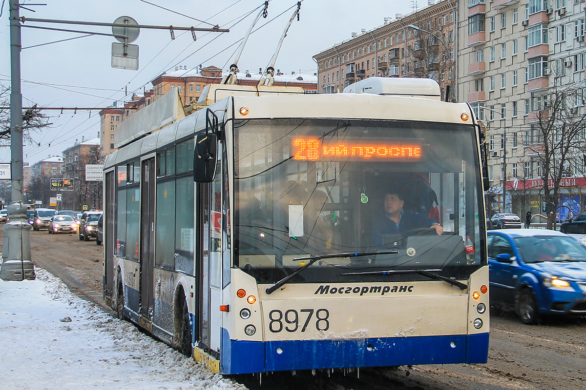 Москва, СВАРЗ-6238 (Тролза-5265.00 «Мегаполис») № 8978