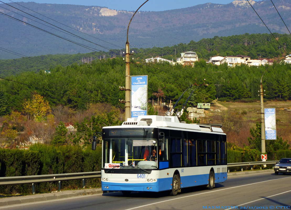 Крымский троллейбус, Богдан Т70115 № 6401