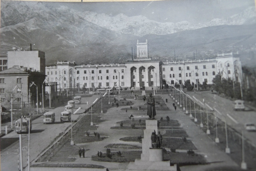 Душанбе — Исторические фотографии — Душанбе; Душанбе — Фотоархив Гафура Шерматова