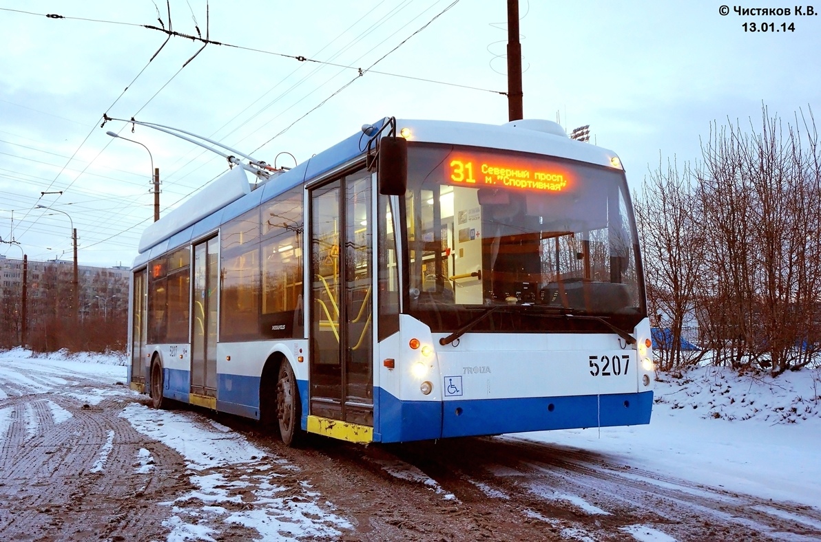 Санкт-Петербург, Тролза-5265.00 «Мегаполис» № 5207