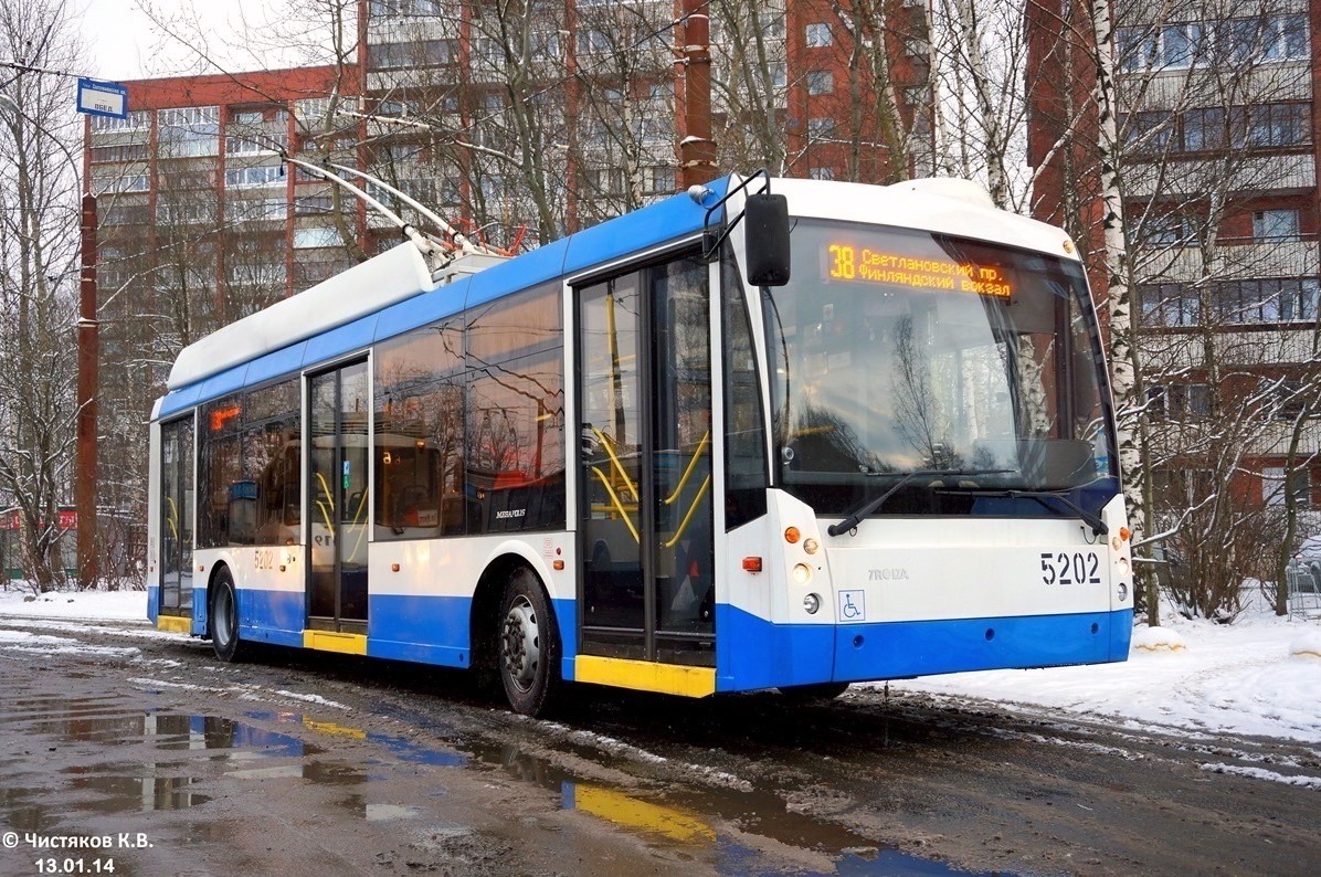 Санкт-Петербург, Тролза-5265.00 «Мегаполис» № 5202