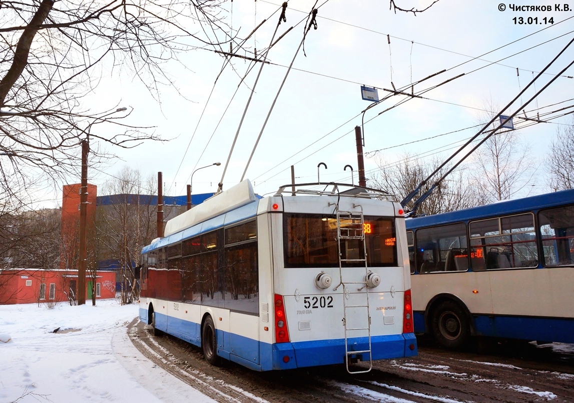 Санкт-Петербург, Тролза-5265.00 «Мегаполис» № 5202