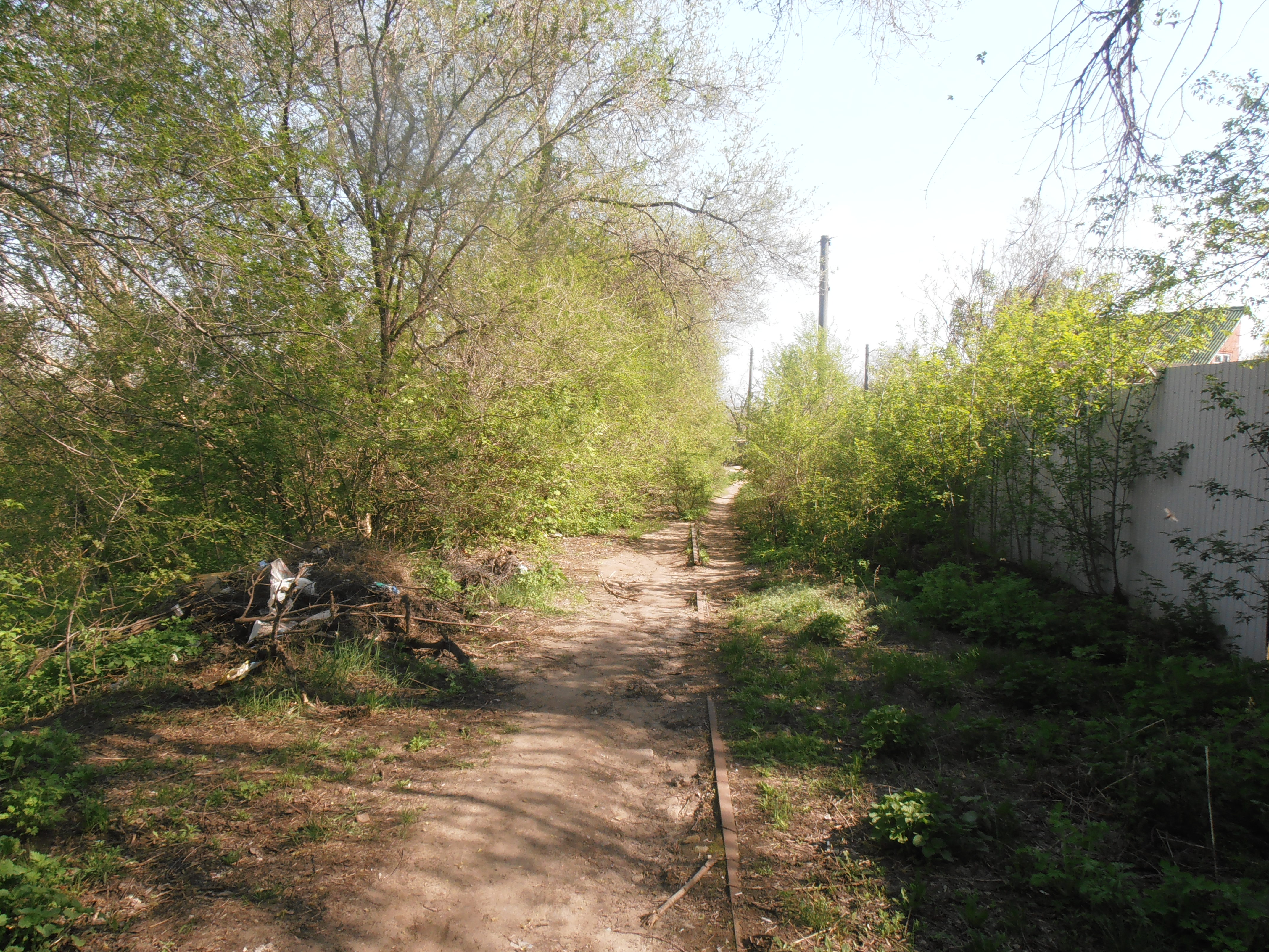 Voronezh — The remnants of Voronezh tramway