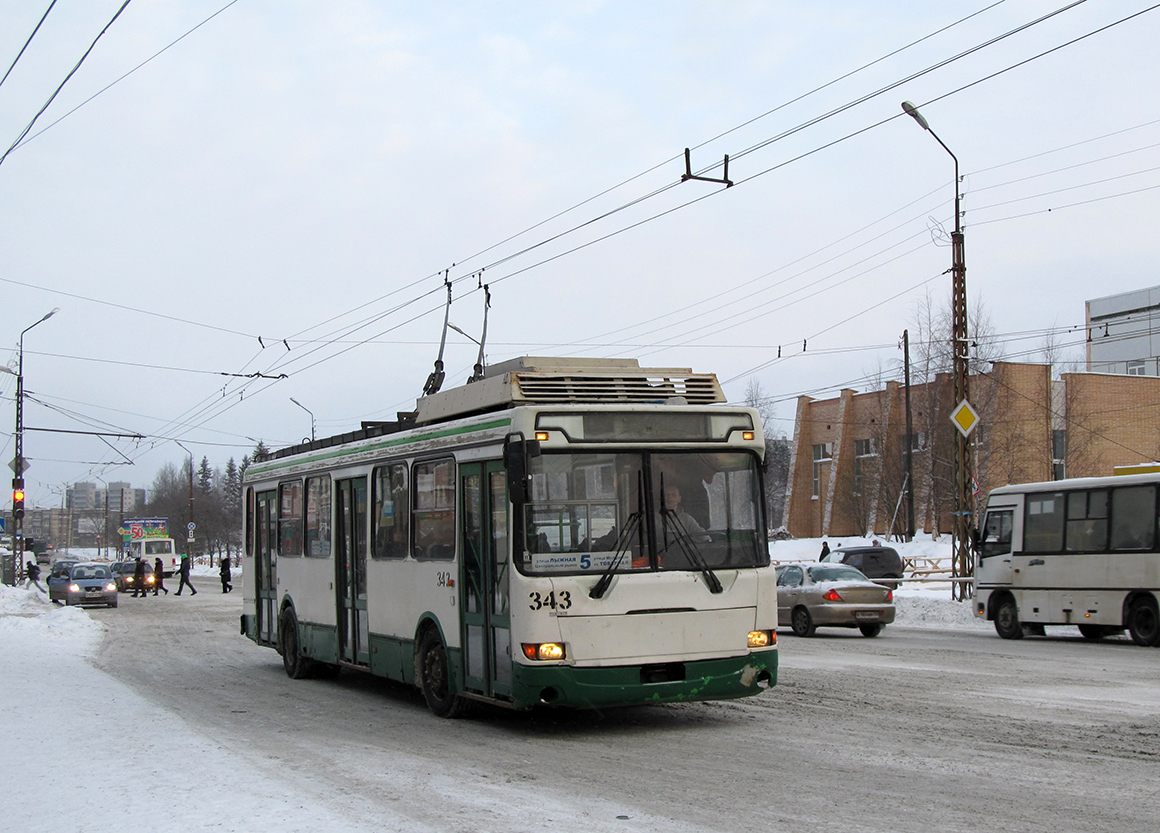Петрозаводск, ЛиАЗ-5280 (ВЗТМ) № 343