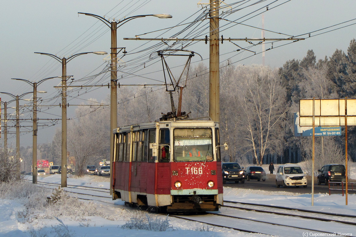 Ангарск, 71-605А № 166 Ангарск, 71-605А № 166