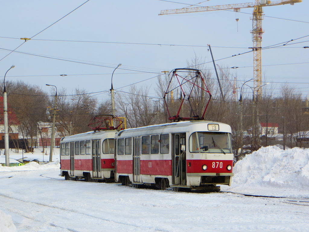 Samara, Tatra T3SU # 870 Samara, Tatra T3SU # 870