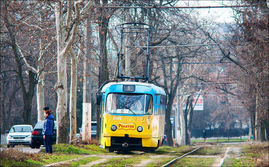 Одесса, Tatra T3R.P № 3302