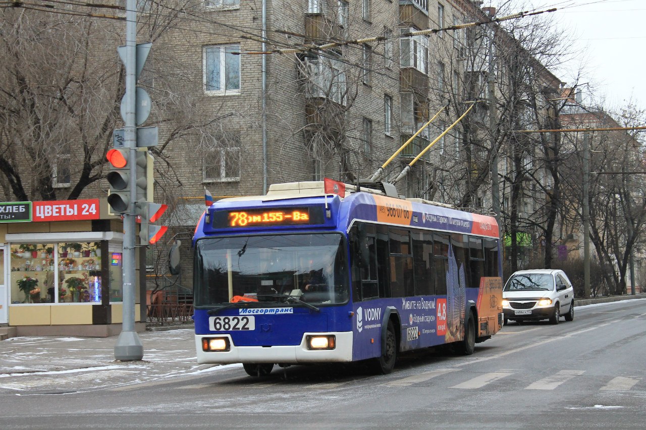 Москва, БКМ 321 № 6822
