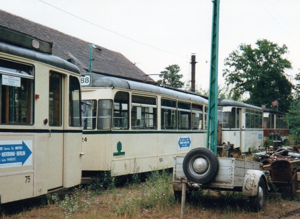 Schöneiche – Rüdersdorf, Gotha B2D (Tatra) Nr. 124