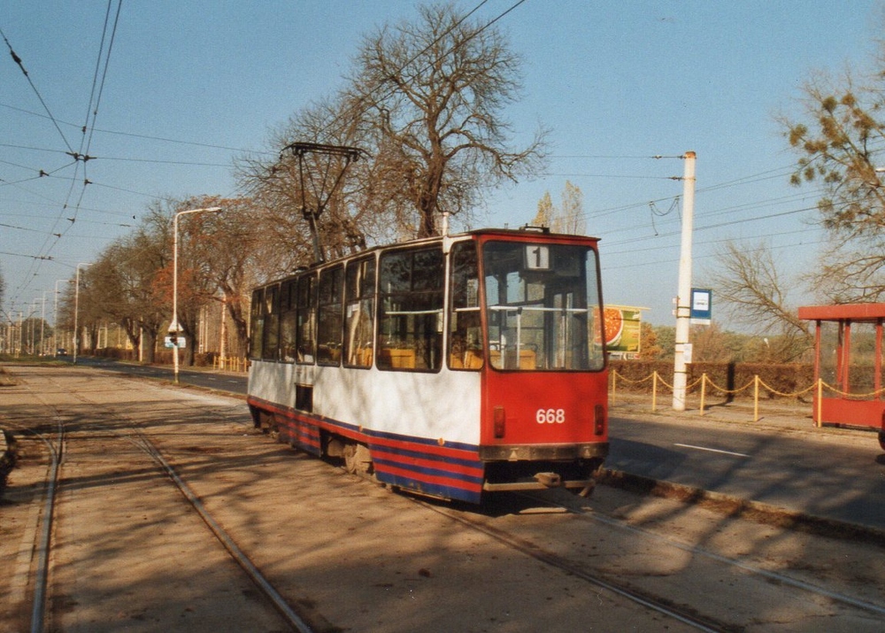 Szczecin, Konstal 105N # 668