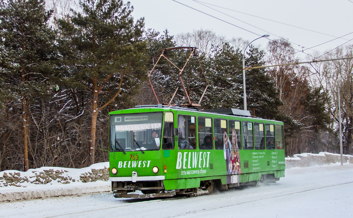 Екатеринбург, Tatra T6B5SU № 763