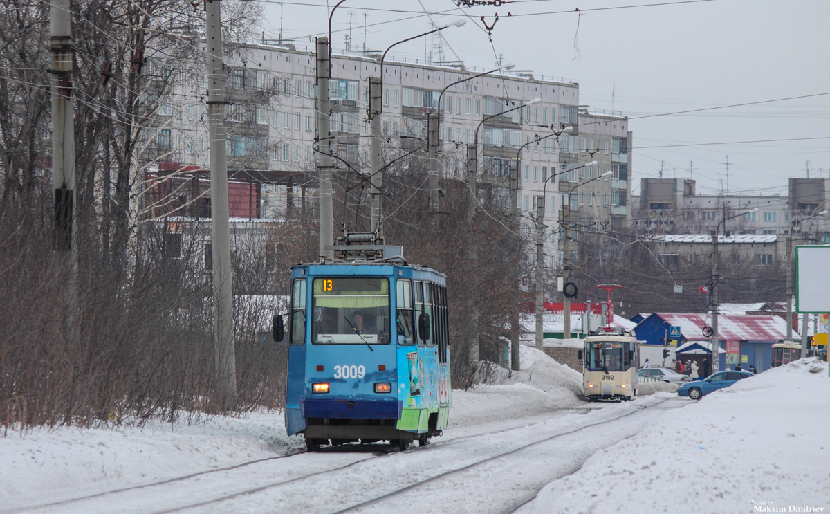Новосибирск, 71-605 (КТМ-5М3) № 3009