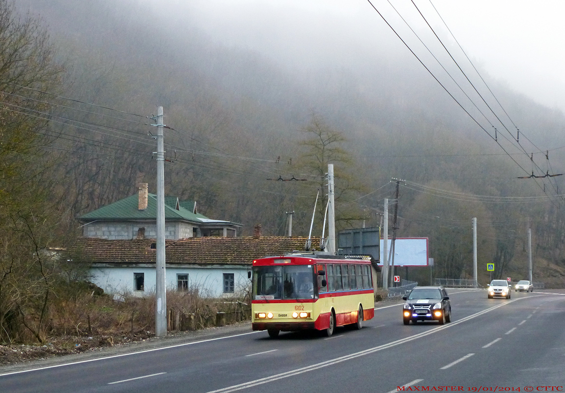 Крымский троллейбус, Škoda 14Tr89/6 № 6102