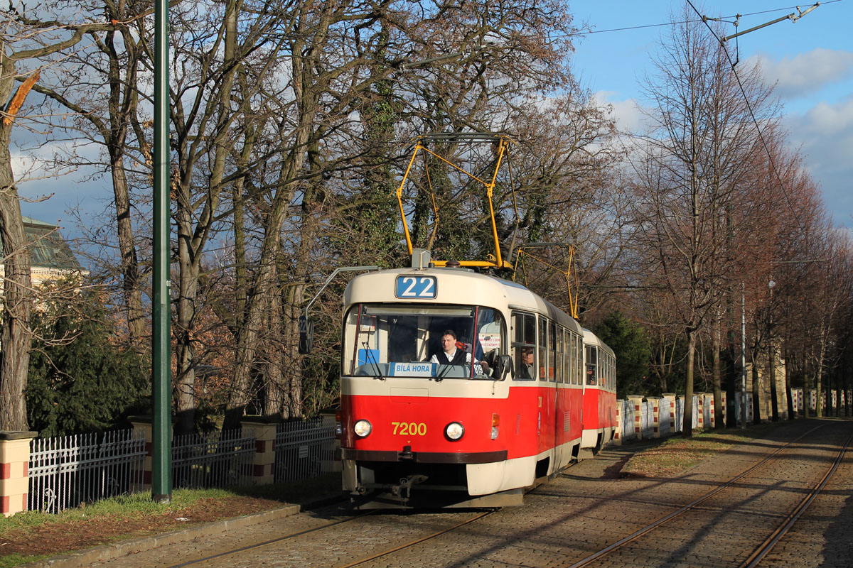 Прага, Tatra T3SUCS № 7200