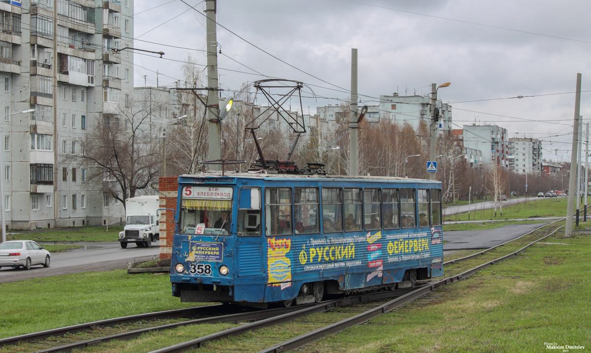 Прокопьевск, 71-605 (КТМ-5М3) № 358