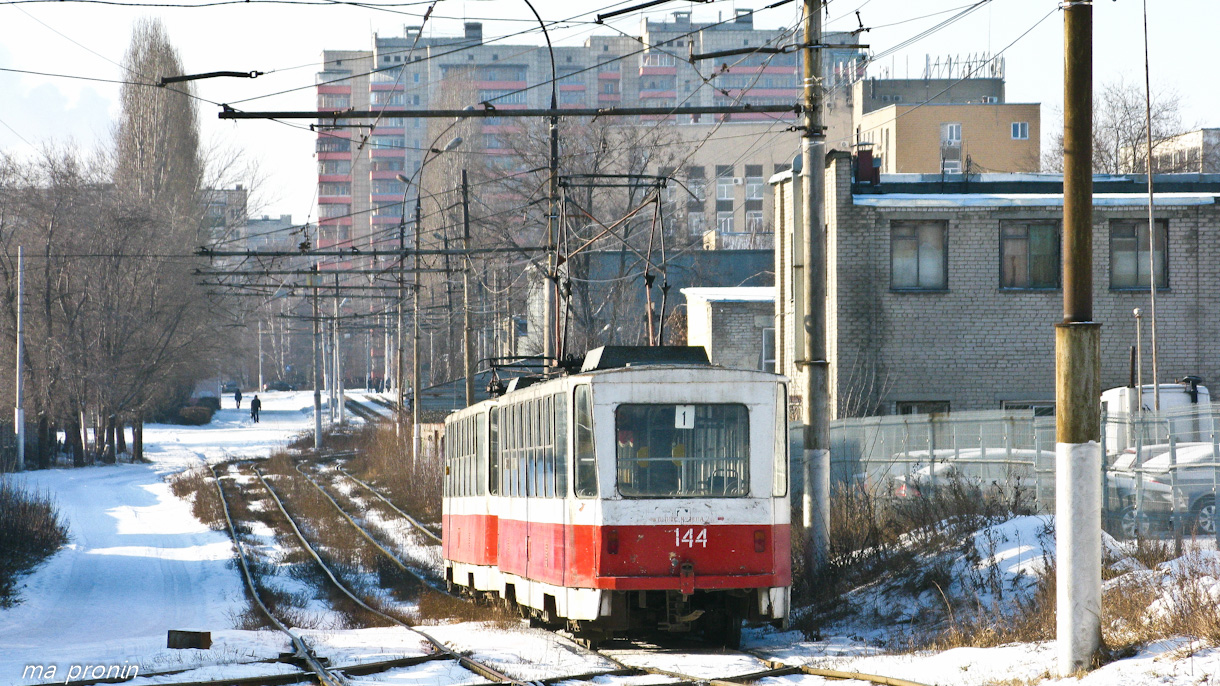 Липецк, Tatra T6B5SU № 144