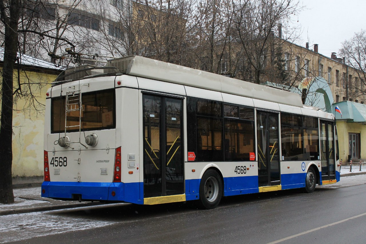 Москва, Тролза-5265.00 «Мегаполис» № 4568