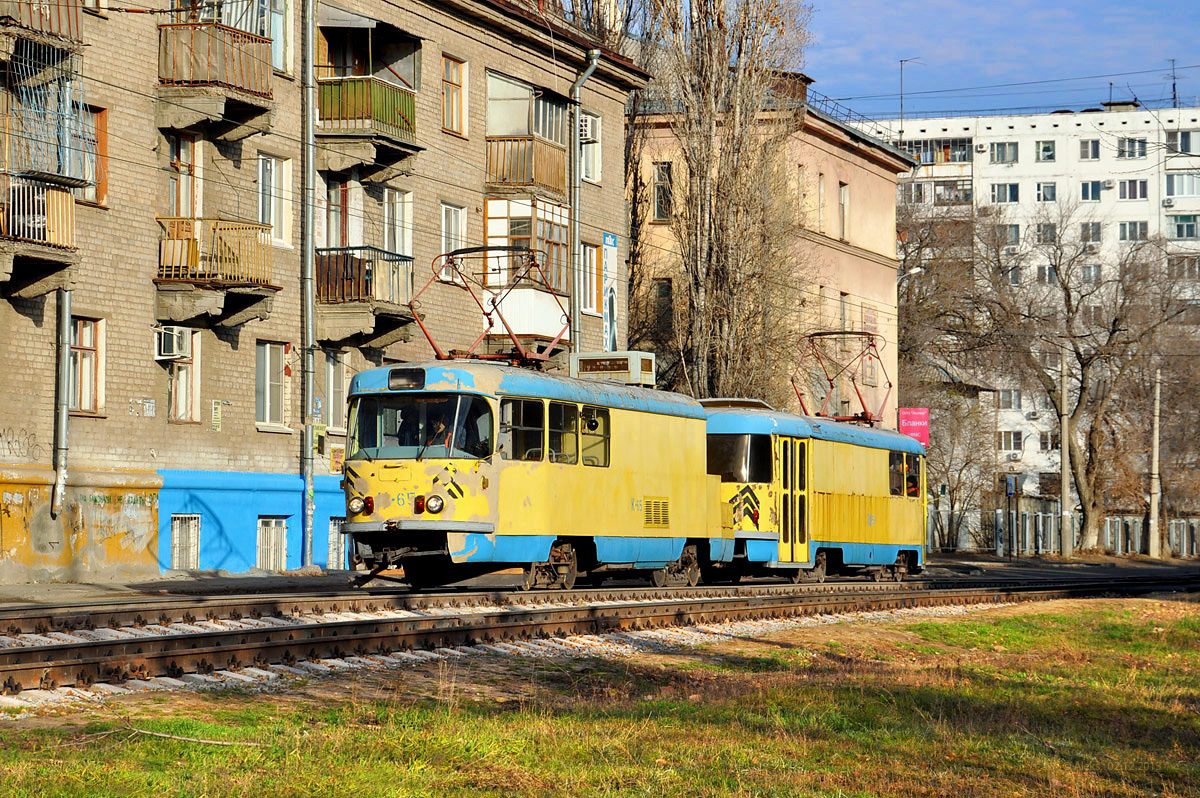 Волгоград, Tatra T3SU (двухдверная) № 65