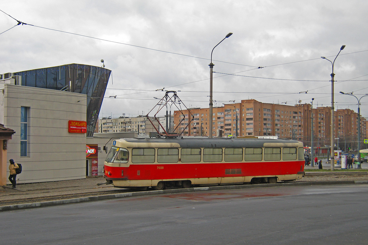 Харьков, Tatra T3SUCS № 7038