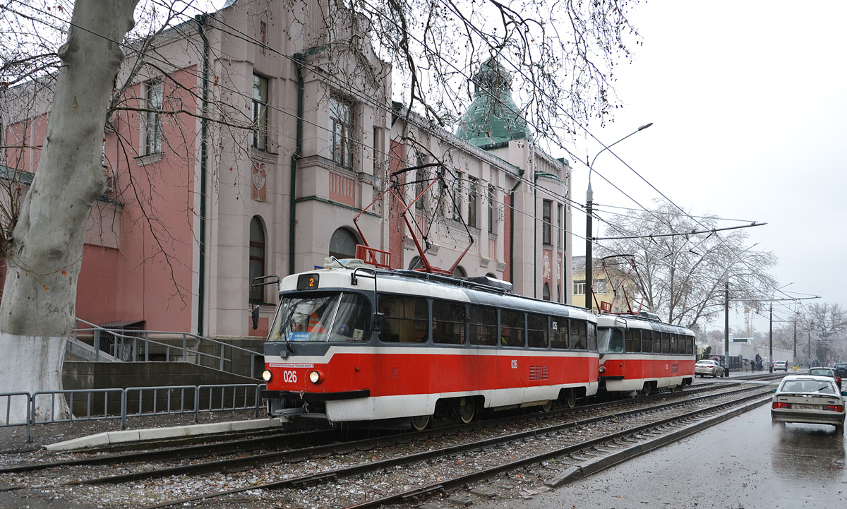 Краснодар, Tatra T3SU КВР ТРЗ № 026