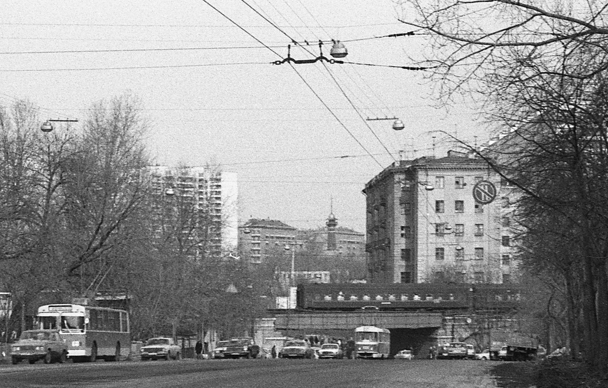Москва — Исторические фотографии — Трамвай и Троллейбус (1946-1991)