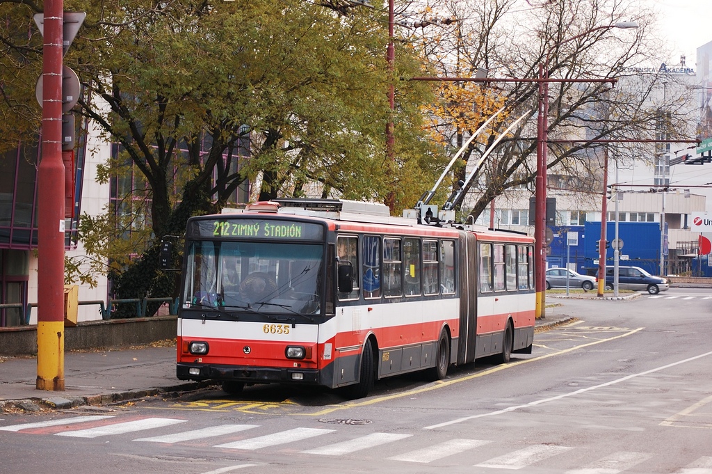 Pozsony, Škoda 15Tr13/6M — 6635