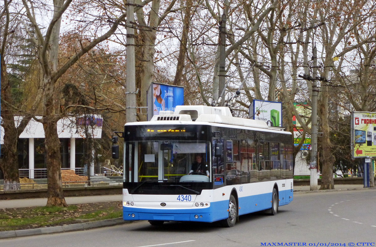 Крымский троллейбус, Богдан Т70110 № 4340