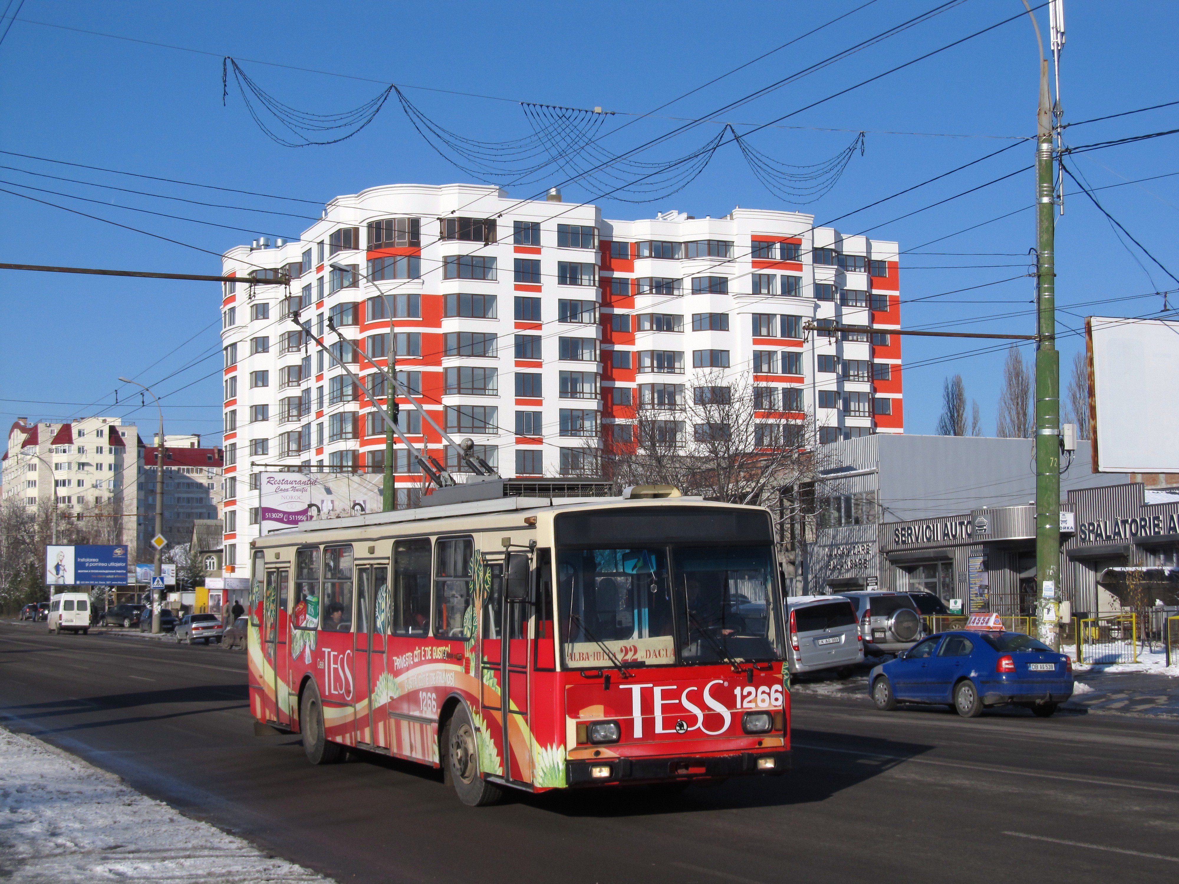 Кишинёв, Škoda 14TrDT/6M № 1266