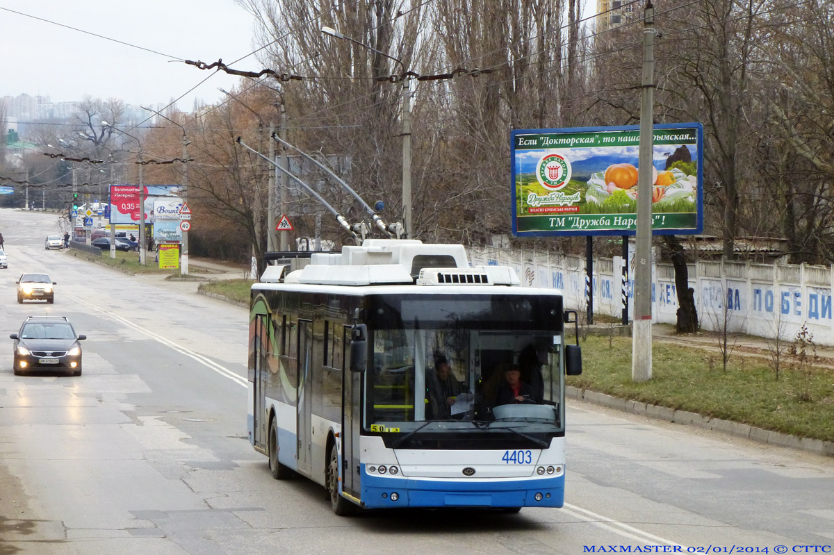 Кримський тролейбус, Богдан Т70115 № 4403