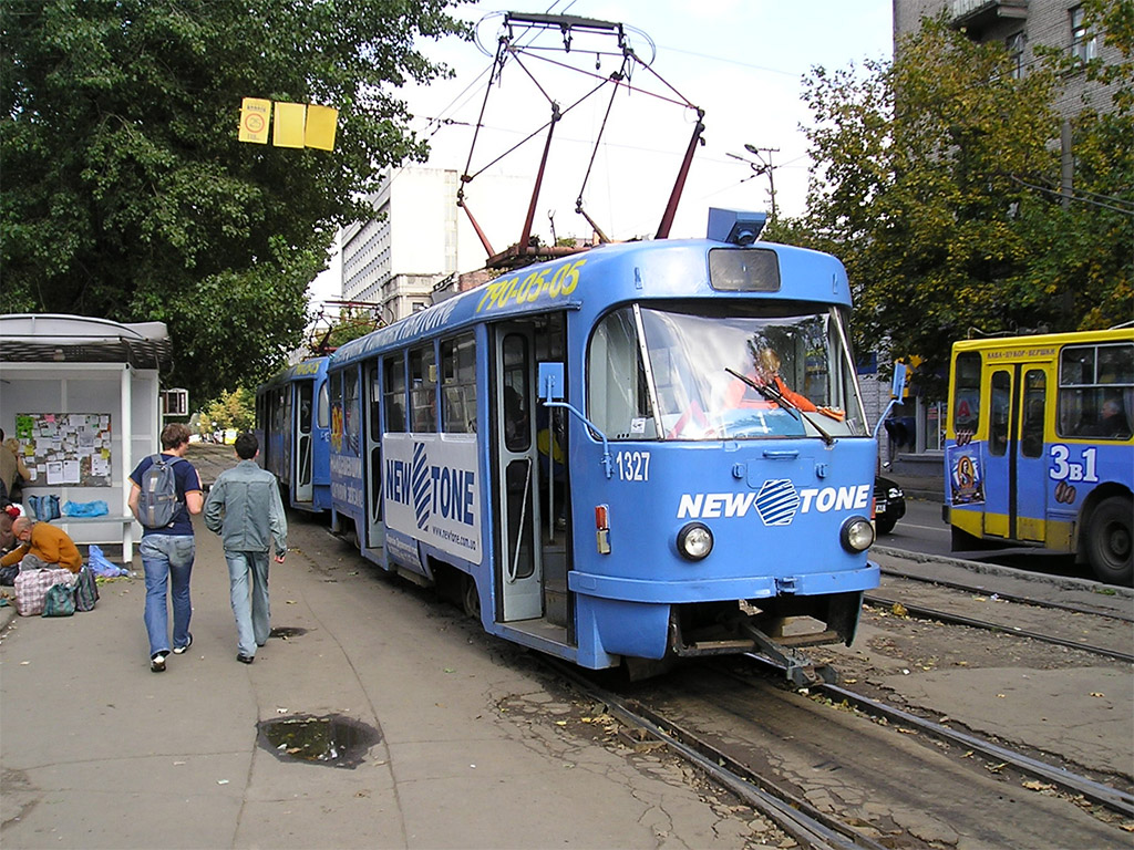 Днепр, Tatra T3SU № 1327