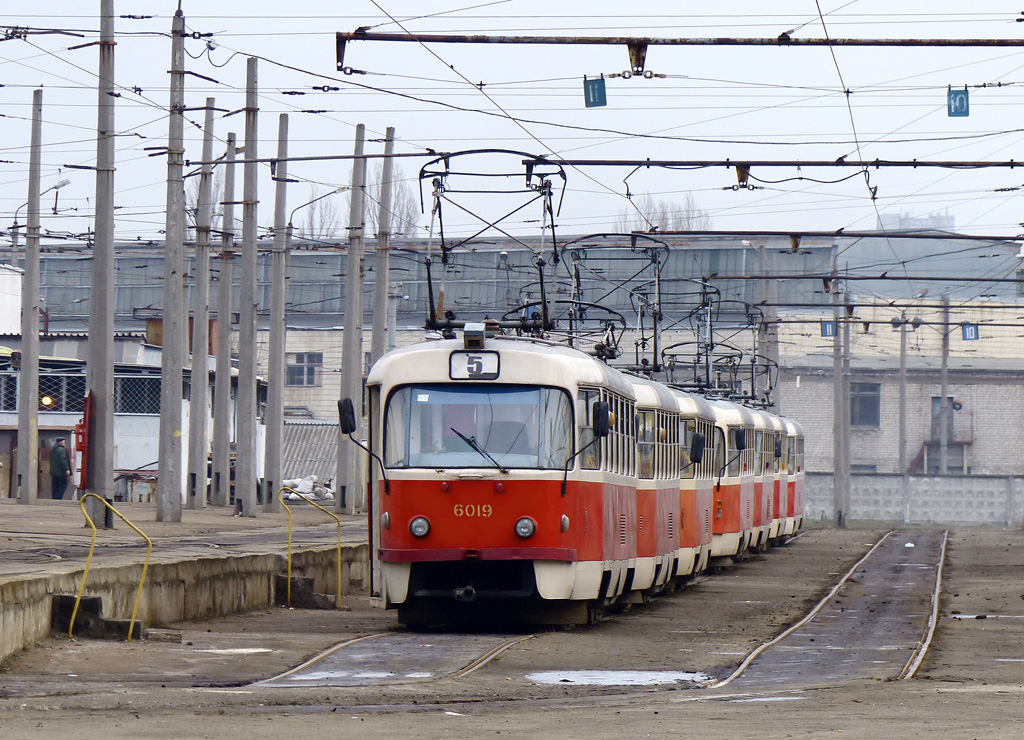 Киев, Tatra T3SU № 6019