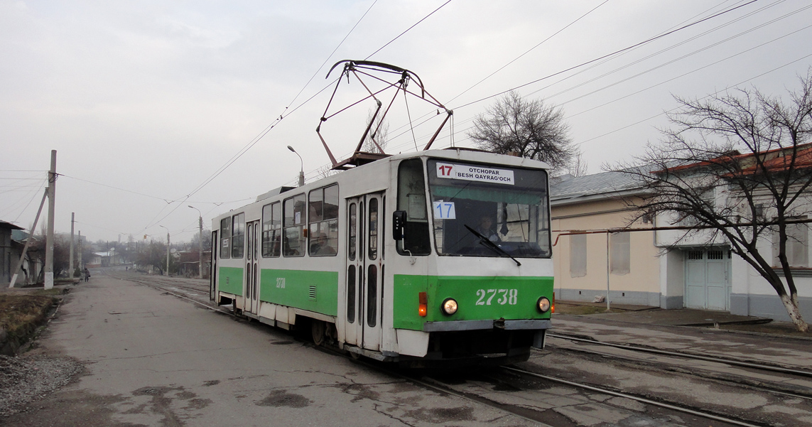 Ташкент, Tatra T6B5SU № 2738
