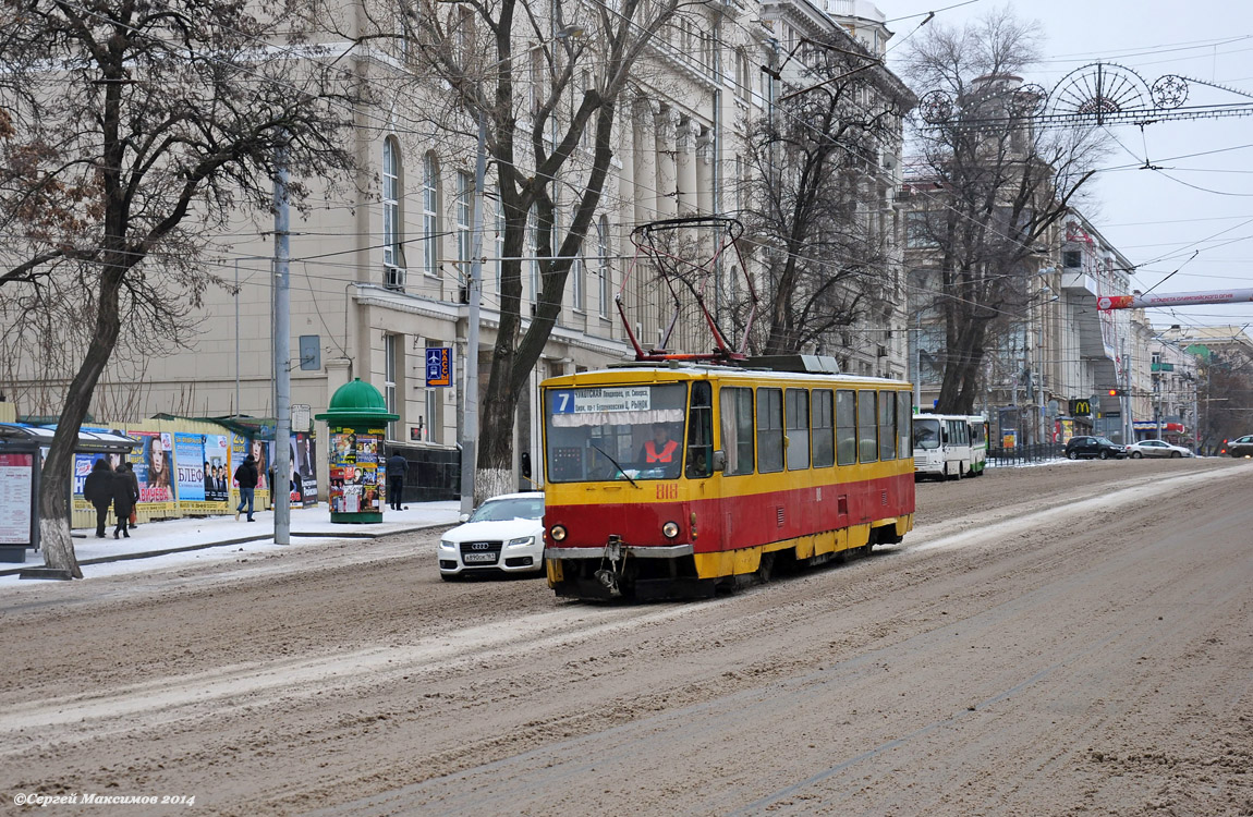 Ростов-на-Дону, Tatra T6B5SU № 818