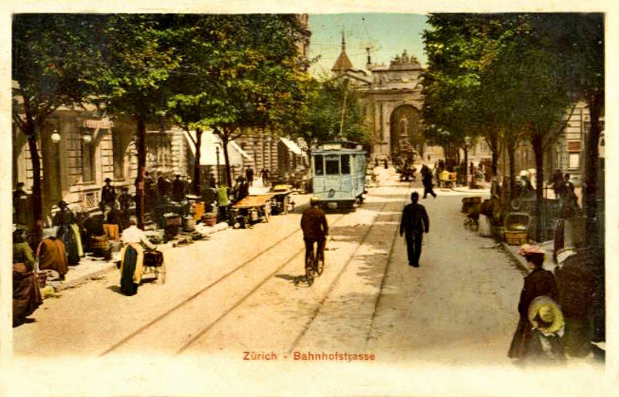 Цюрих — Старые фотографии