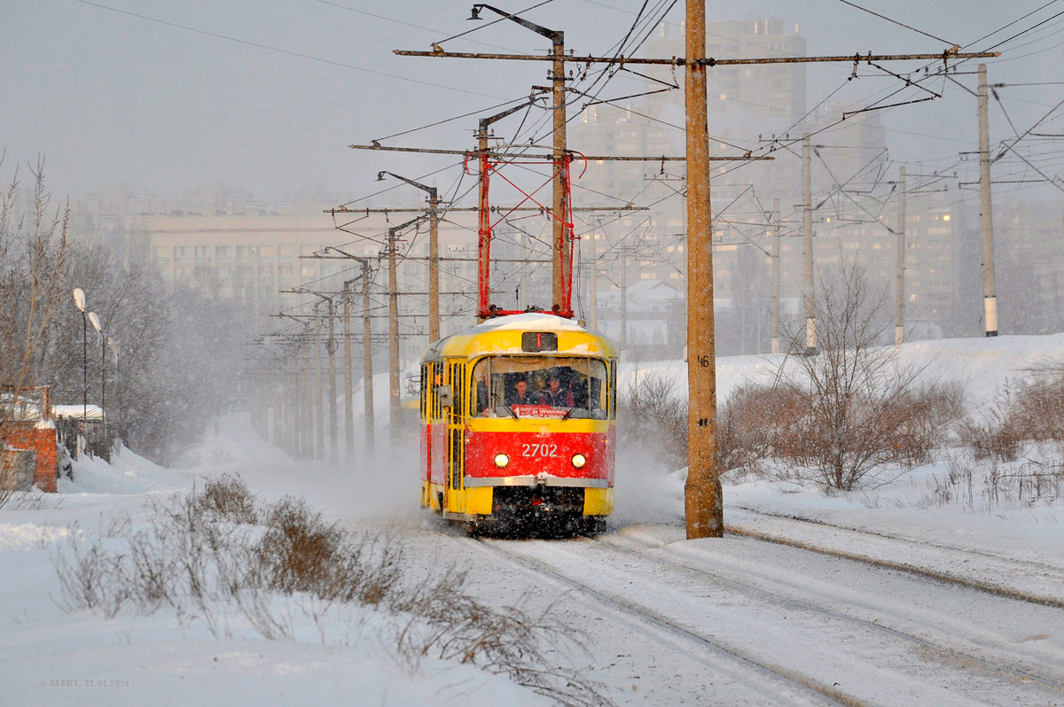 Волгоград, Tatra T3SU № 2702