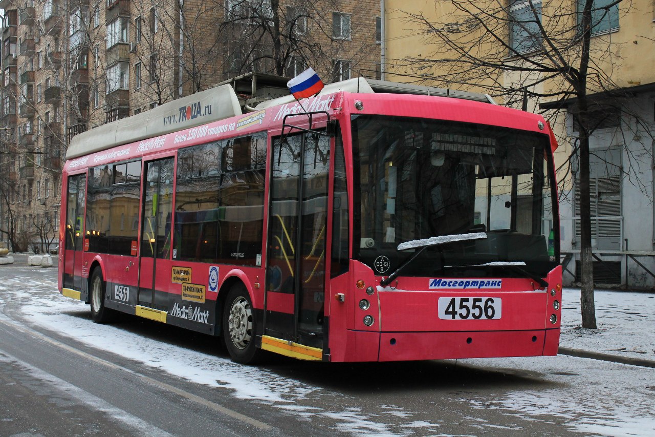 Москва, Тролза-5265.00 «Мегаполис» № 4556