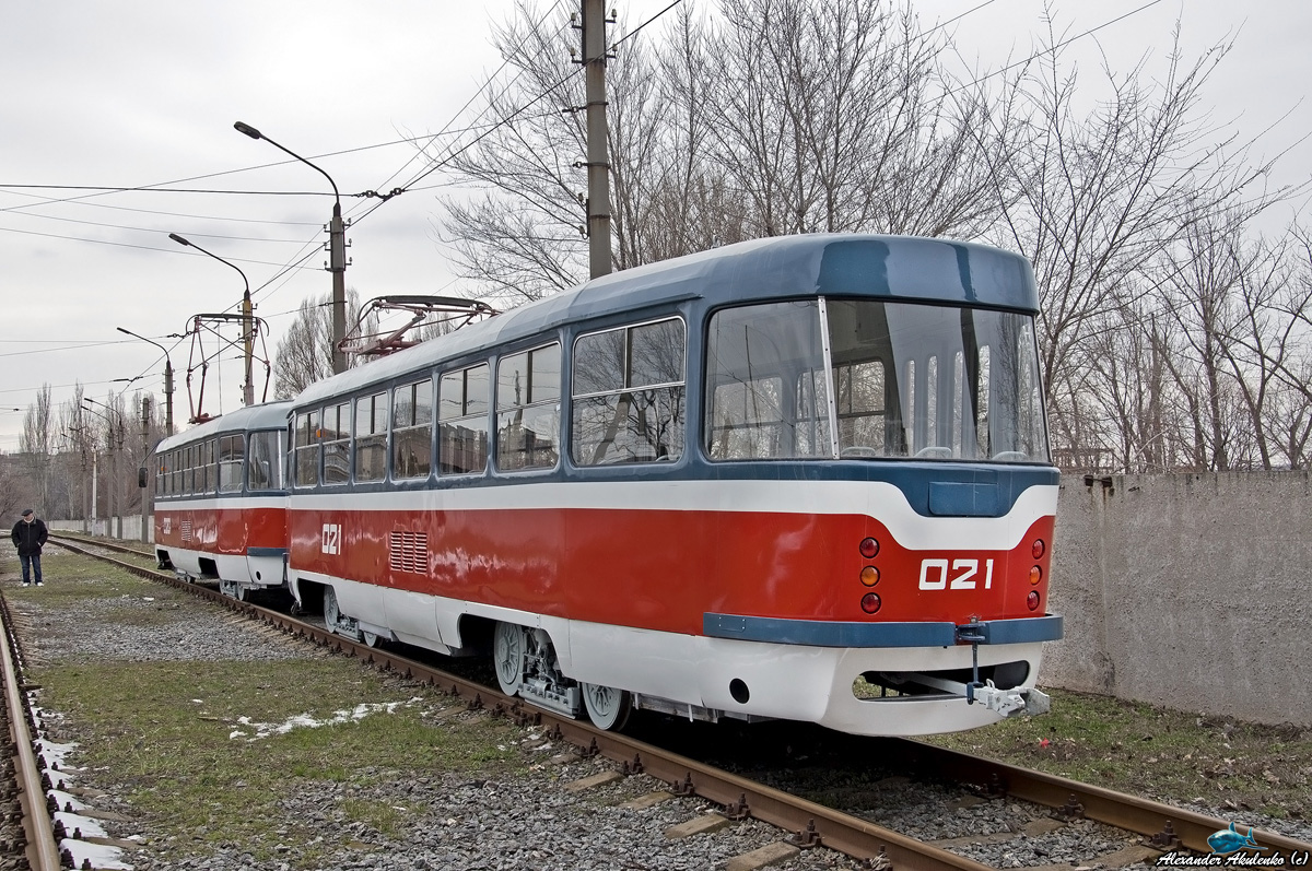 Кривой Рог, Tatra T3SU № 021