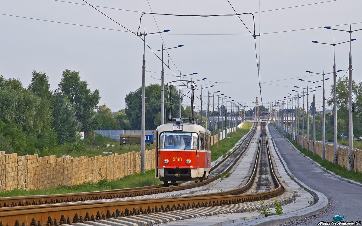 Киев, Tatra T3SU № 5516