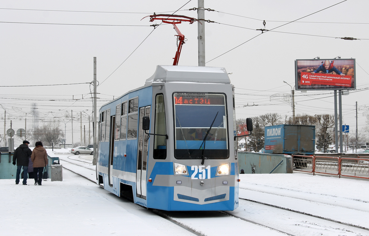 Красноярск, 71-605 (КТМ-5М3) № 251; Красноярск — Конкурсные фотографии