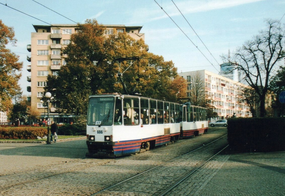 Щецин, Konstal 105N № 696