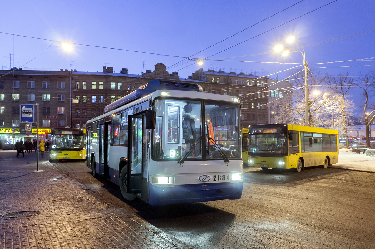 Санкт-Петербург, БТЗ-52768Т № 2834