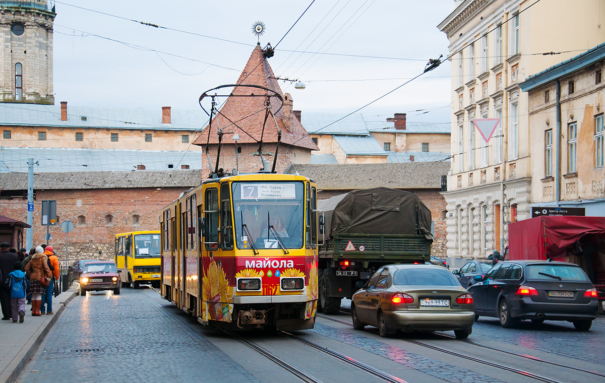 Львов, Tatra KT4D № 1162
