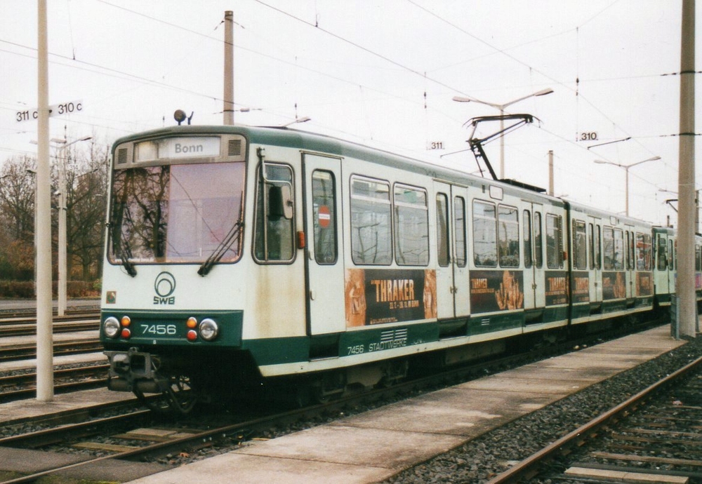Bonn, Duewag B100S № 7456