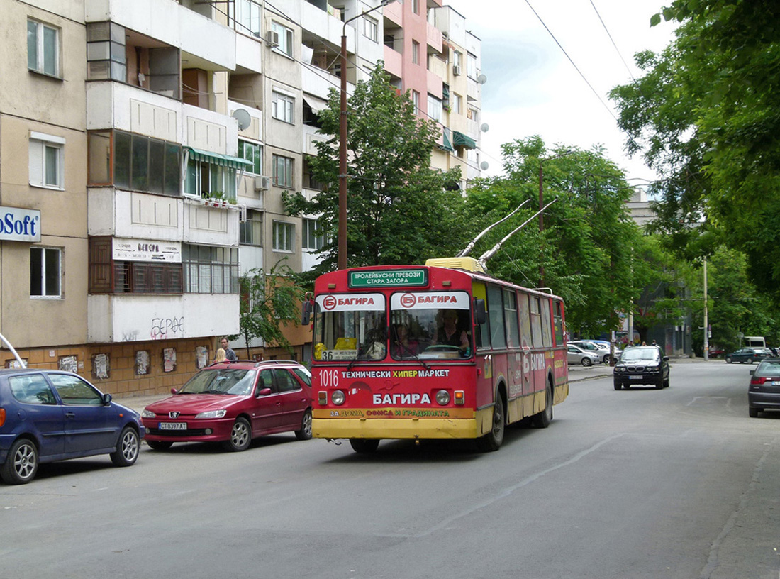 Стара-Загора, ЗиУ-682УП НРБ № 1016